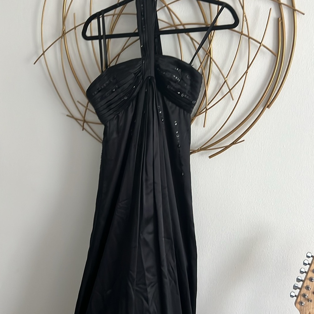 100% silk long dress by BCBG, MaxAzaria